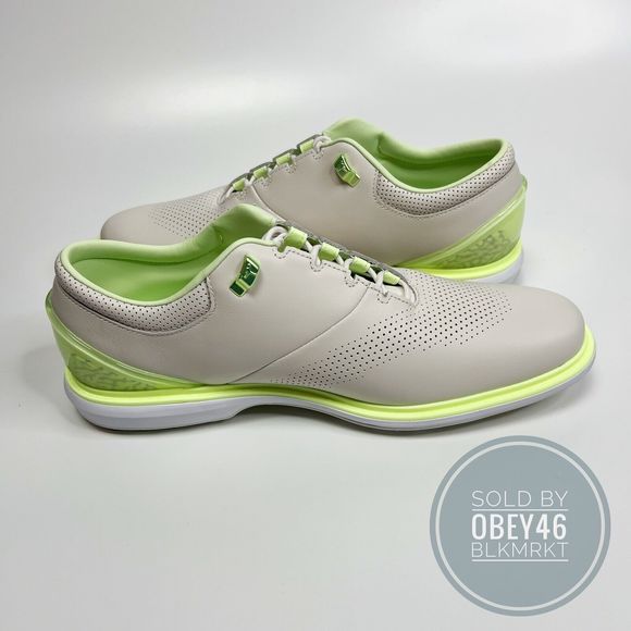 Jordan ADG 4  Golf Shoes Phantom/White/Light Bone/Barely Volt  8 main image 4